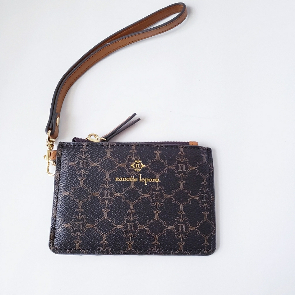 Nanette Lapore Brown Credit Card Holder